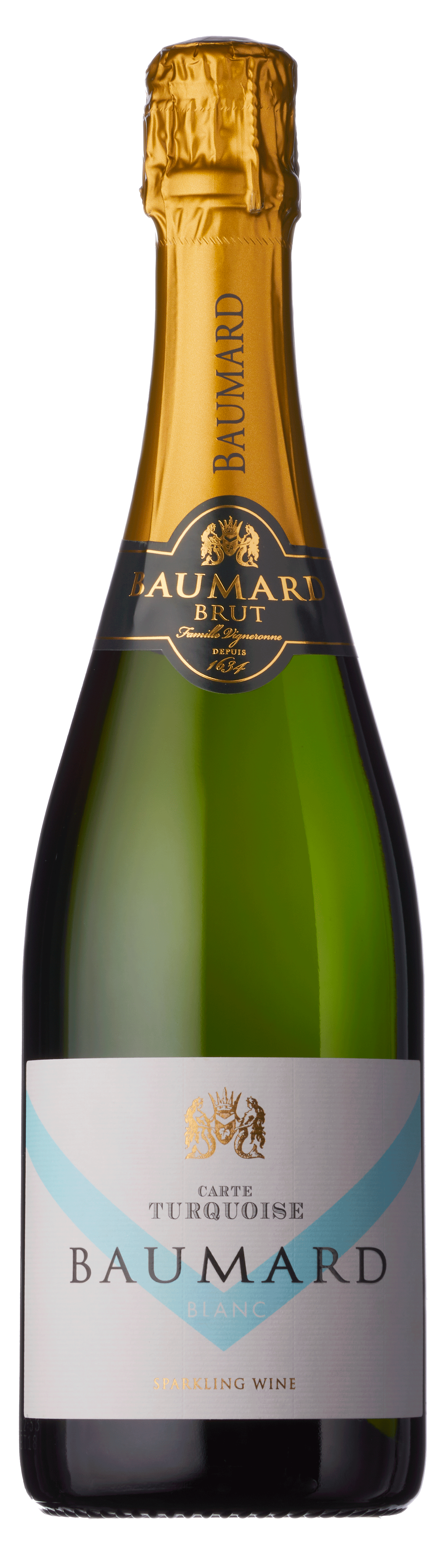 Crémant de Loire Blanc, Carte Turquoise, Domaine des Baumard, Loire, France
