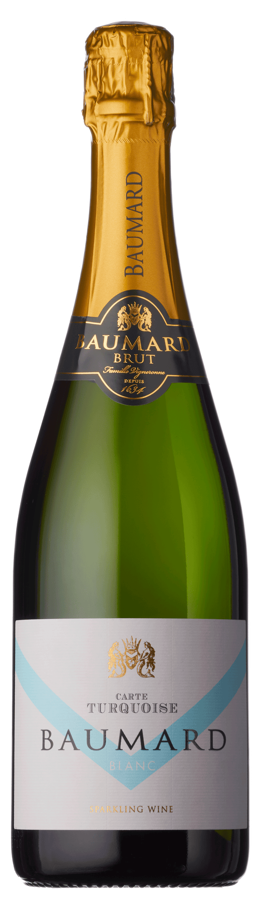 Crémant de Loire Blanc, Carte Turquoise, Domaine des Baumard, Loire, France