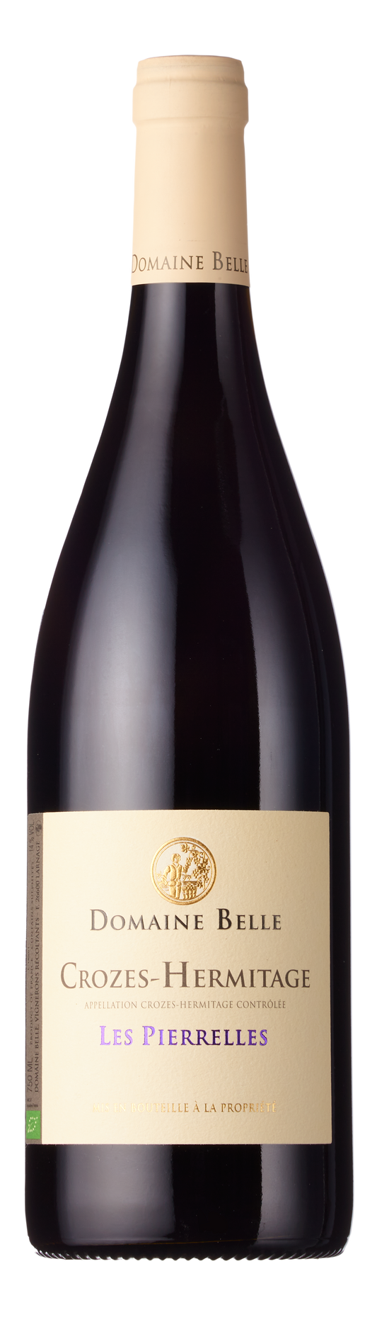 Crozes-Hermitage, Les Pierrelles, Domaine Belle, Rhône, France, 2022