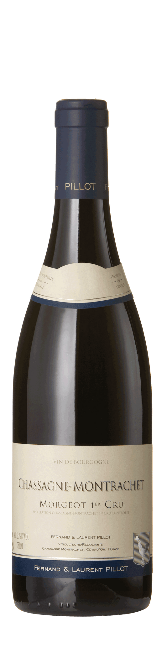 Chassagne-Montrachet 1er Cru Rouge, Morgeot, Domaine Fernand & Laurent Pillot, Burgundy, France, 2022