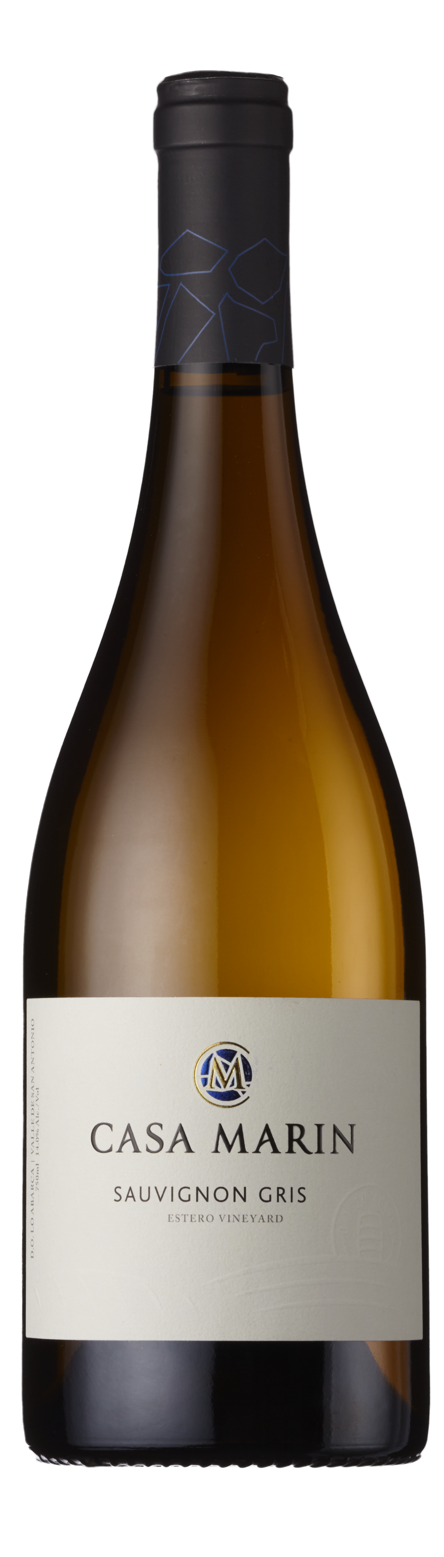 Sauvignon Gris, Estero Vineyard, Casa Marin, San Antonio, Chile, 2023