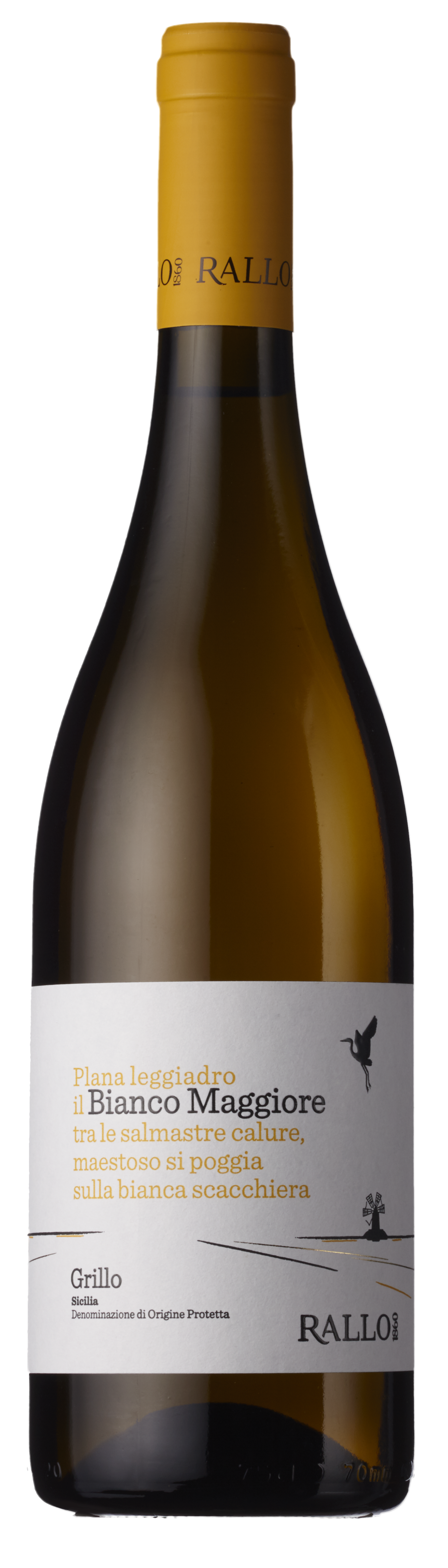 Bianco Maggiore, Grillo, DOC, Rallo Azienda Agricola, Sicily, Italy, 2023