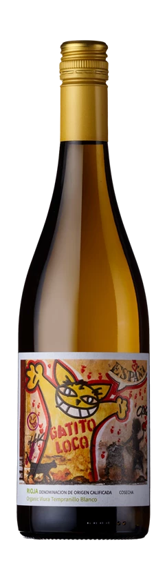 Gatito Loco, Blanco Organic, Rioja, Spain, 2023