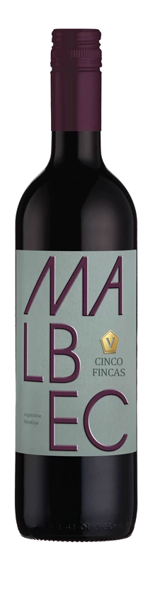 Cinco Fincas, Malbec, Mendoza, Argentina, 2021