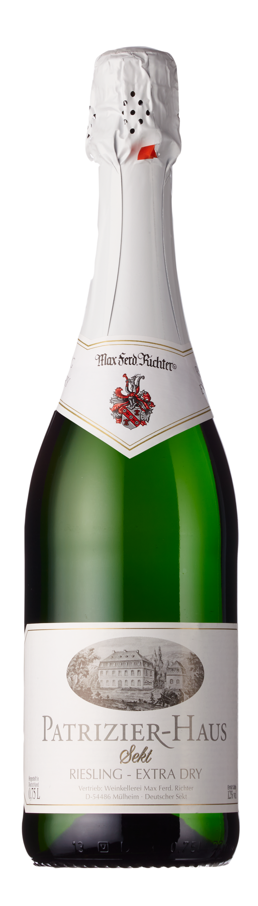 Sekt-Extra Dry, Patrizier-Haus, Weingut Max Ferdinand Richter, Mosel, Germany