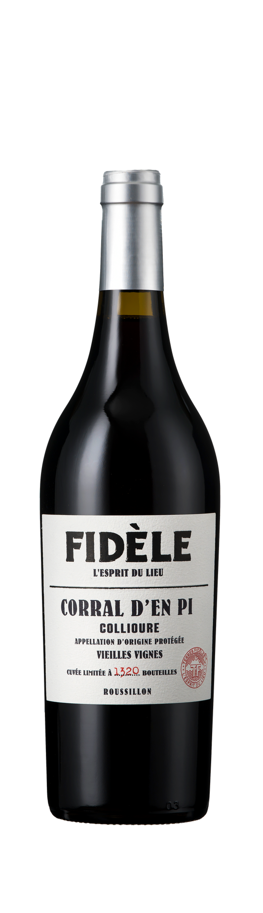 Corral d'En Pi, AOP Collioure Rouge, Fidèle, Terres Fidèles, Roussillon, France, 2022