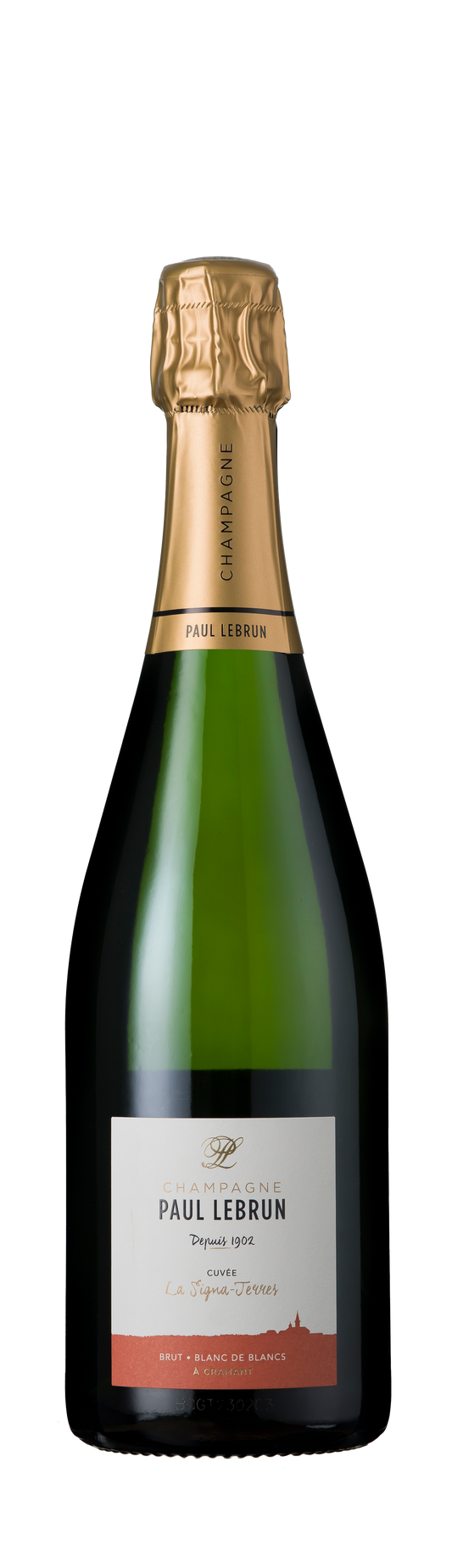 Blanc De Blancs Brut, La Signa-Terres, Paul Lebrun, Champagne, France