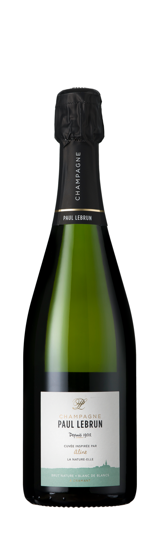 Blanc De Blancs Brut Nature, Aline La Nature, Paul Lebrun, Champagne, France