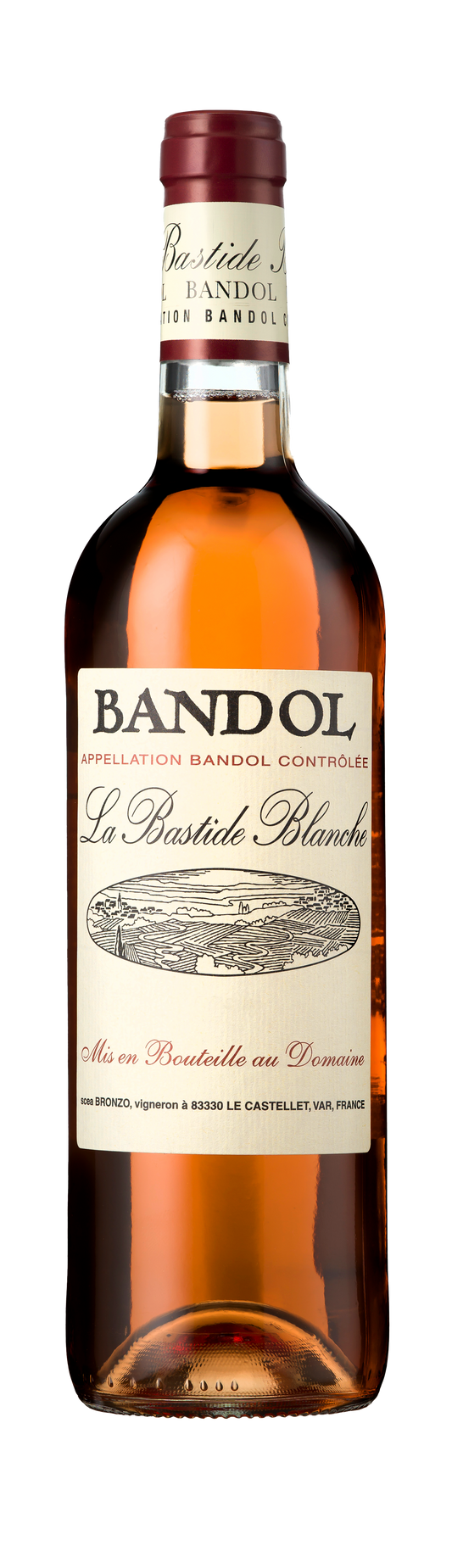 Bandol Rosé, La Bastide Blanche, Provence, France, 2023