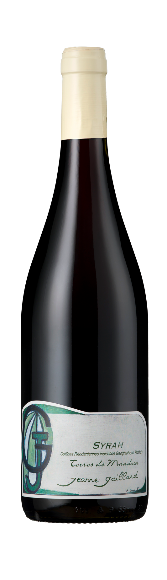 Syrah Terres de Mandrin, IGP Collines Rhodaniennes, Pierre Gaillard, Rhône, France, 2022