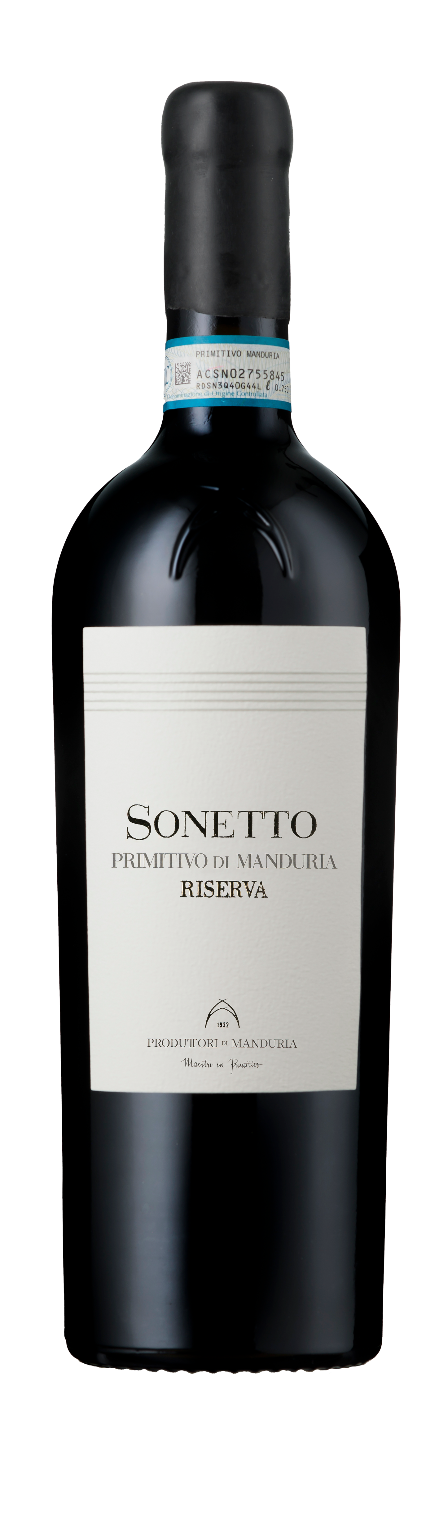 Sonnetto, DOC, Produttori Di Manduria, Puglia, Italy, 2019