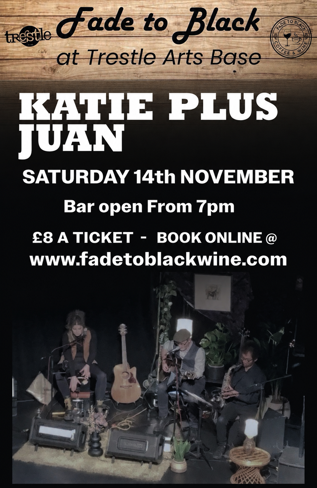 Katie Plus Juan Back At Trestle Arts Base 14th November