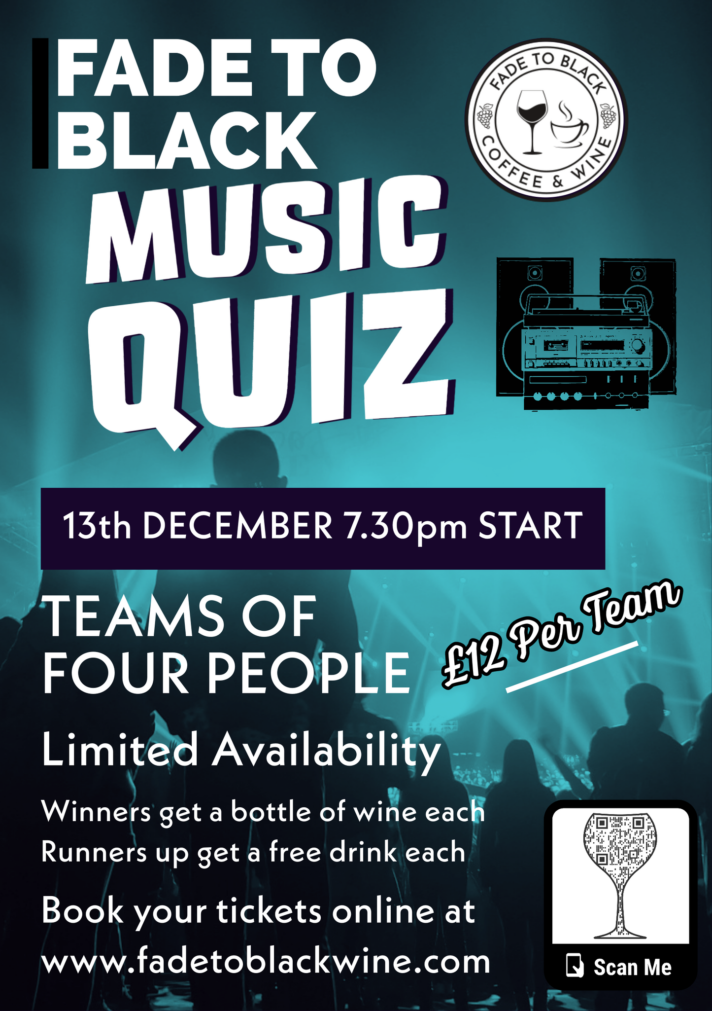 Music Quiz Night TEAM OF 4