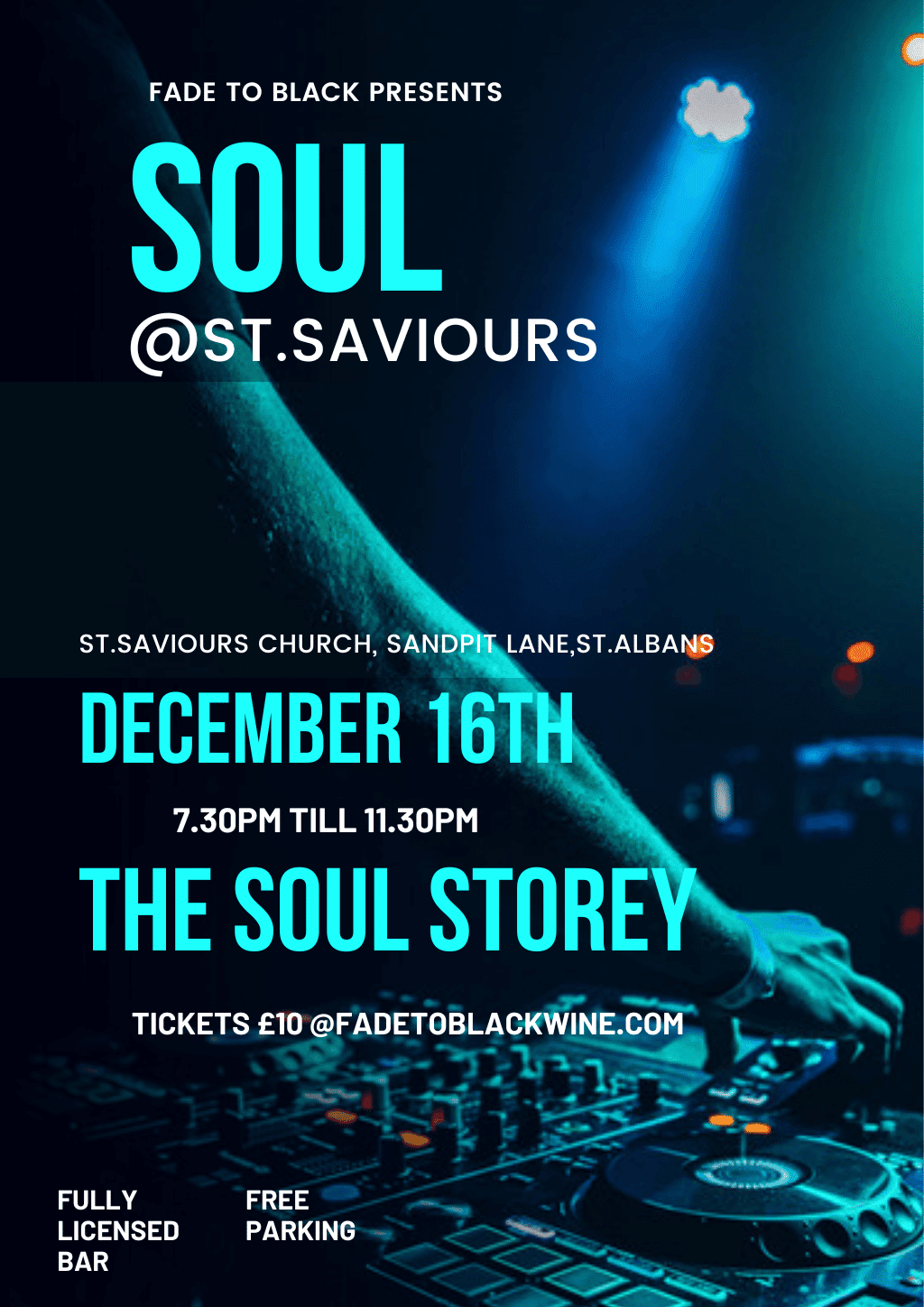 Soul @ St.Saviours .... SOUL NIGHT