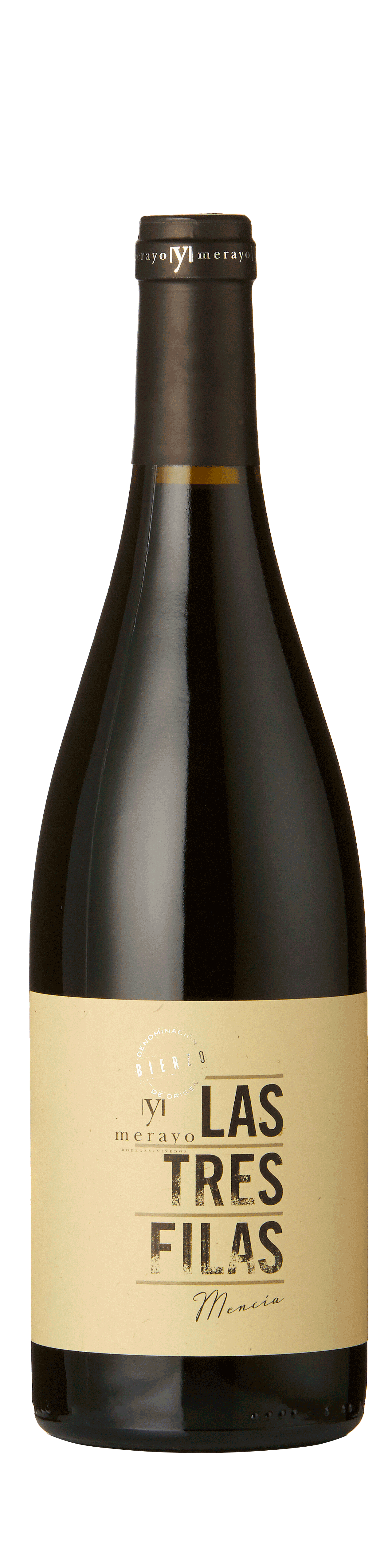 Bodegas y Viñedos Merayo, La Tres Filas Mencia, DO Bierzo, Spain, 2022