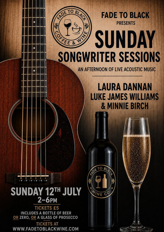 Sunday Songwriter Sessions- July 12th 2pm -6pm