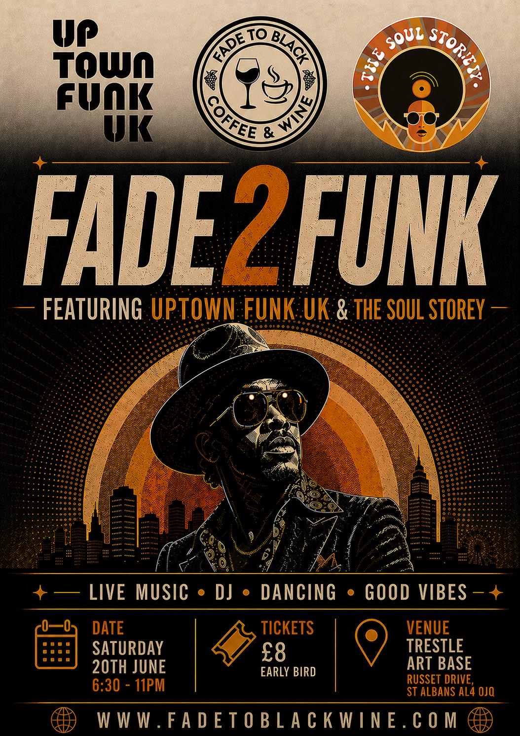 Soul and Funk Night-Uptown Funk with The Soul Storey-JUNE 20th Tickets £8