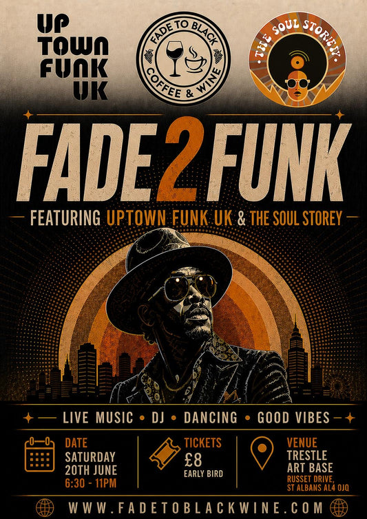 Soul and Funk Night-Uptown Funk with The Soul Storey-JUNE 20th Tickets £8