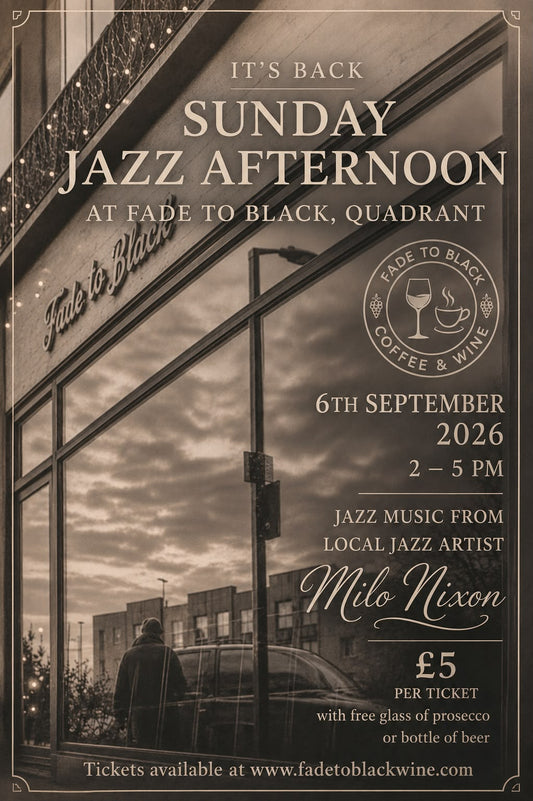 Sunday JAZZ Afternoon - September 6th 2pm-5pm