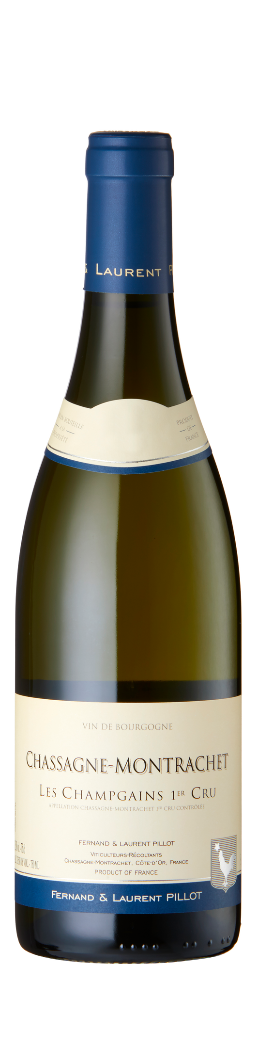 Chassagne-Montrachet 1er Cru Blanc, Les Champgains, Domaine Fernand & Laurent Pillot, Burgundy, France, 2022