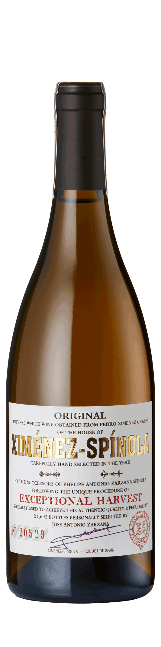 Exceptional Harvest, Bodegas Ximénez-Spínola, Jerez, Spain, 2023