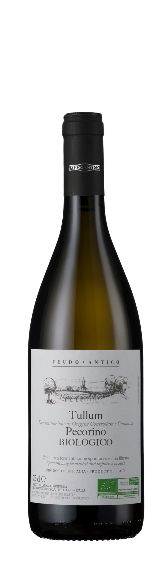 Pecorino, Biologico, Tullum, DOCG, Feudo Antico, Abruzzo, Italy, 2023