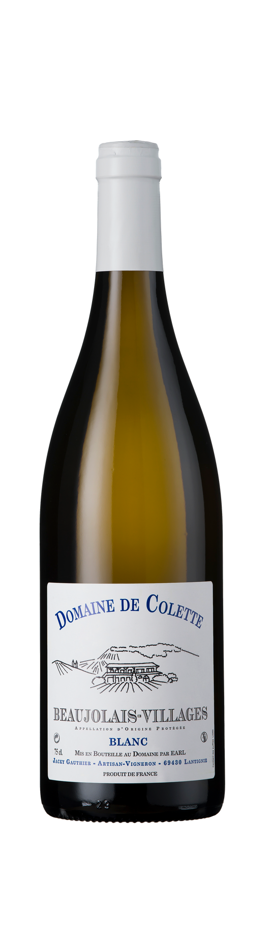 Beaujolais Villages Blanc, Domaine de Colette, Beaujolais, France, 2023