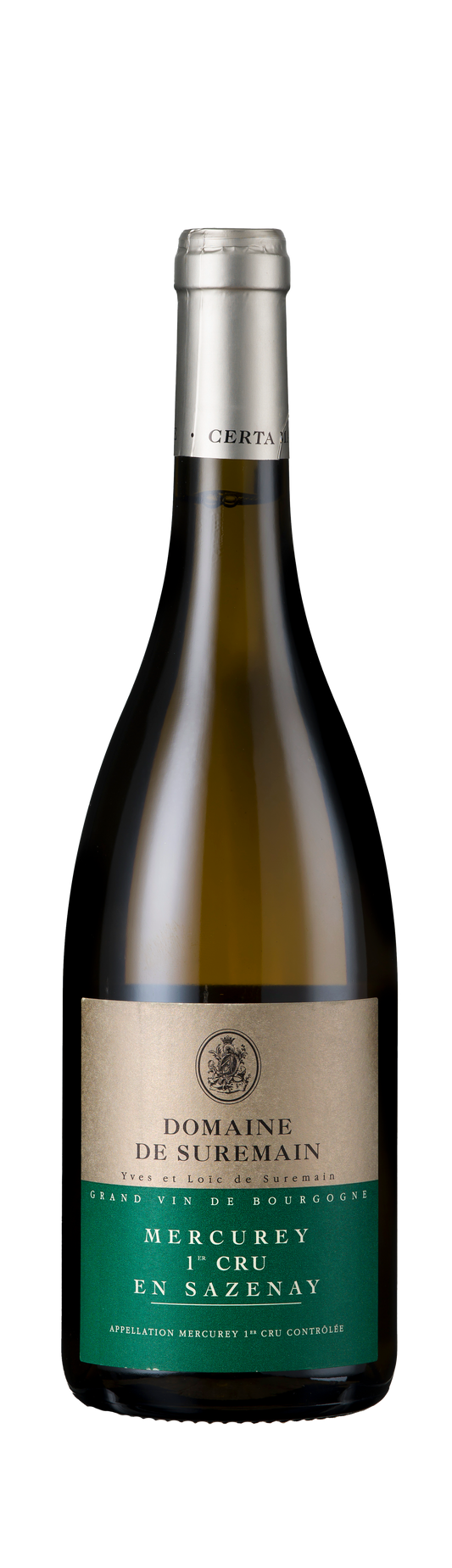 Mercurey Blanc 1er Cru, En Sazenay, Domaine de Suremain, Burgundy, France, 2020