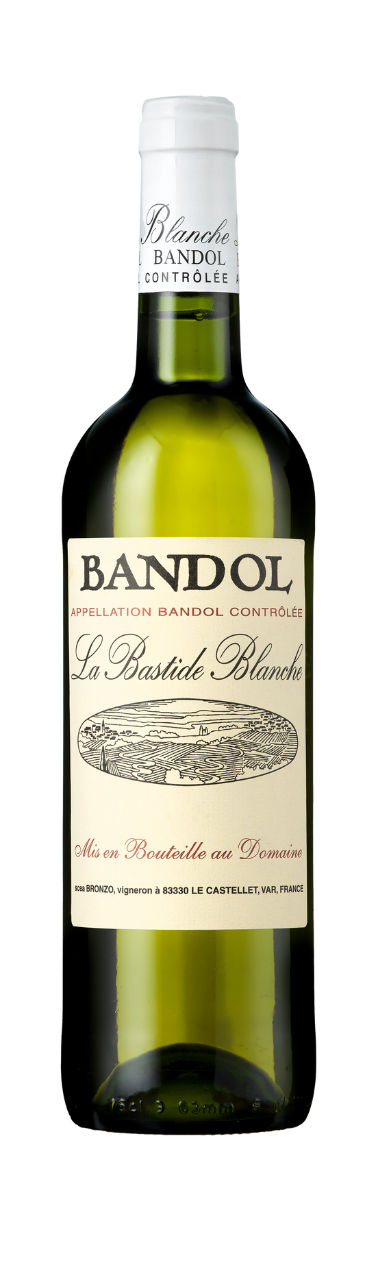 Bandol Blanc, La Bastide Blanche, Provence, France, 2023
