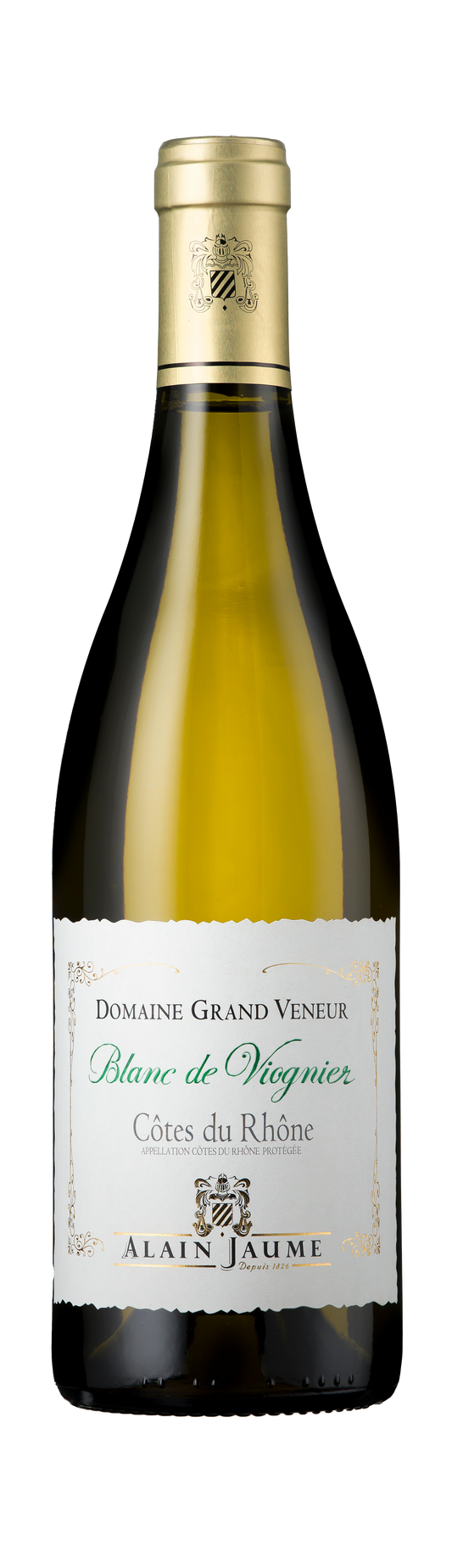 Côtes du Rhône Blanc, Blanc de Viognier, Domaine Grand Veneur, Rhône, France, 2023