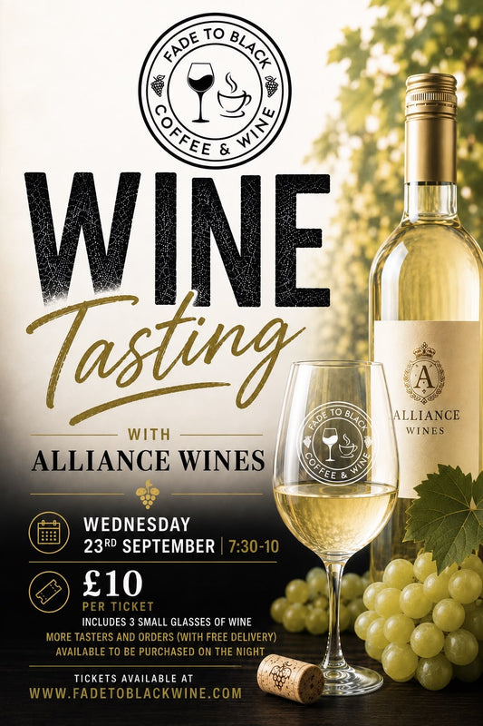 Wine Tasting Evening -September 23rd Quadrant 7.30pm